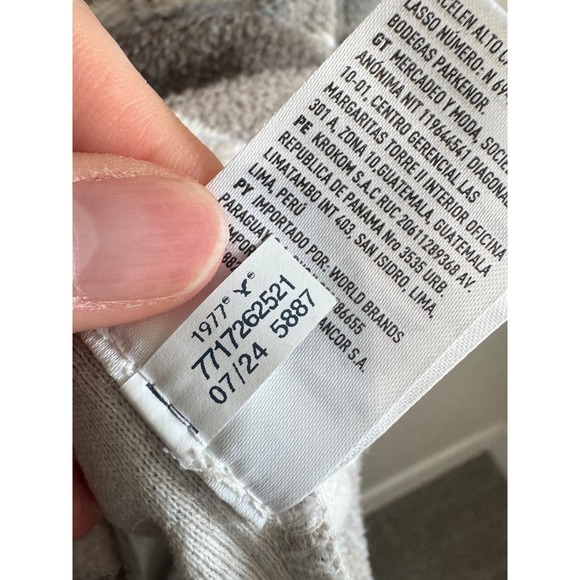 American Eagle Sherpa Plaid Flannel‎ Oversized Shirt Jacket L Shacket Gorpcore - Picture 7 of 12